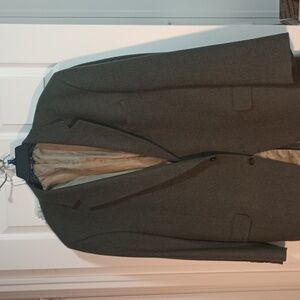 JOS A BANKS CAMEL HAIR MENS BROWN BLAZER 46L